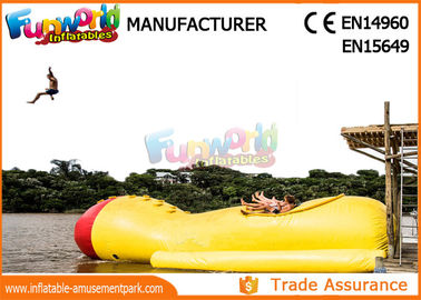 0.9mm PVC Tarpaulin Colorful Inflatable Water Toys ,  Inflatable Water Blob For Jumping