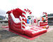 Winter Theme Inflatable Bounce House Slide Snowman Combo Jumpers ROHS EN71