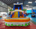 Adult Outdoor Inflatable Water Slides Palm Tree Jumping Bouncy Castle
