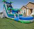 Adult Bouncer Castle Outdoor Inflatable Water Slides With Pool