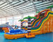 OEM Multi Color Outdoor Inflatable Water Slides For Backyard